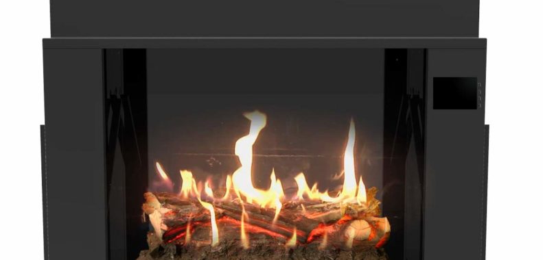 A close up of a fire Description automatically generated